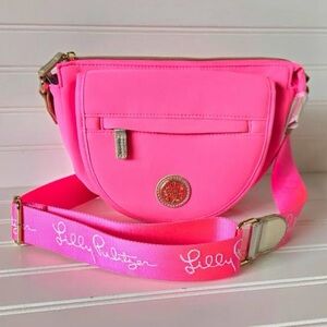 NWT Lilly Pulitzer Pink Giavanna Crossbody Bag